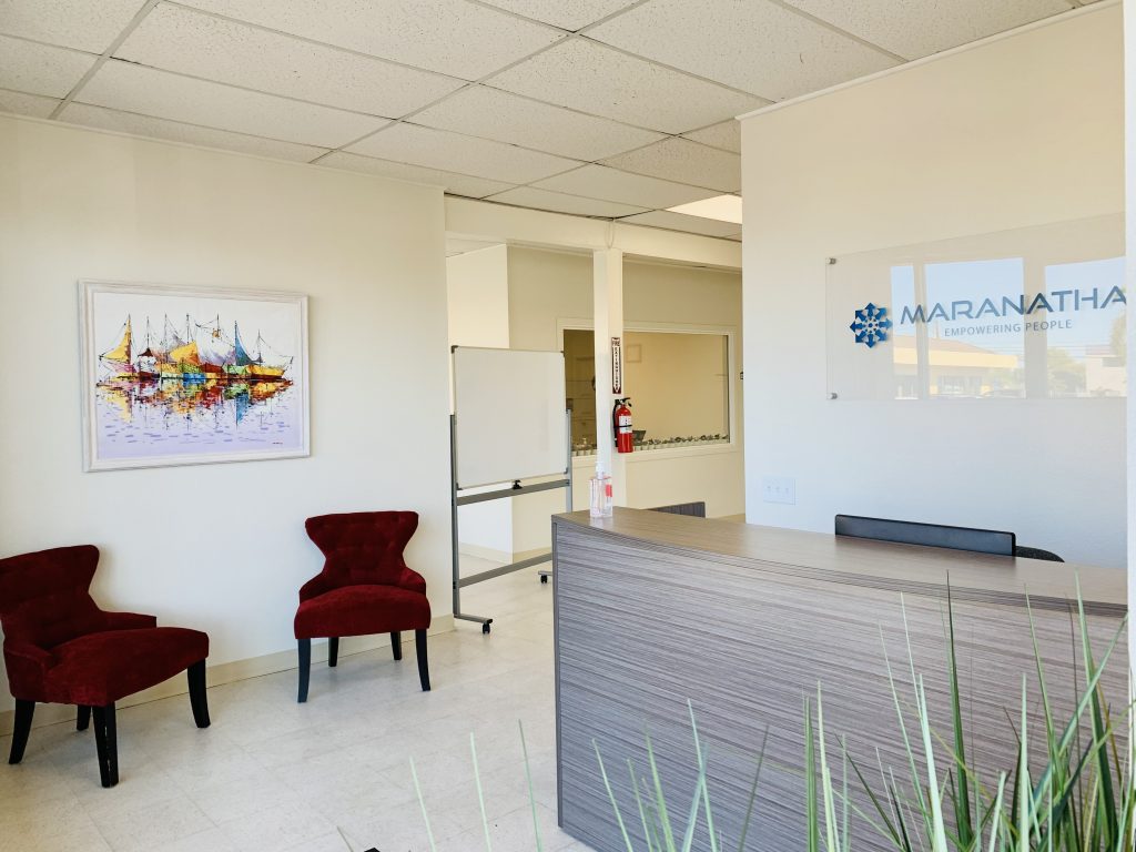 Maranatha Day Program Reception Area